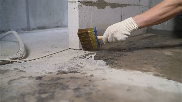 SJ Waterproofing Pros Wet Basement Repair coverage map for Ottoville, OH and surrounding area